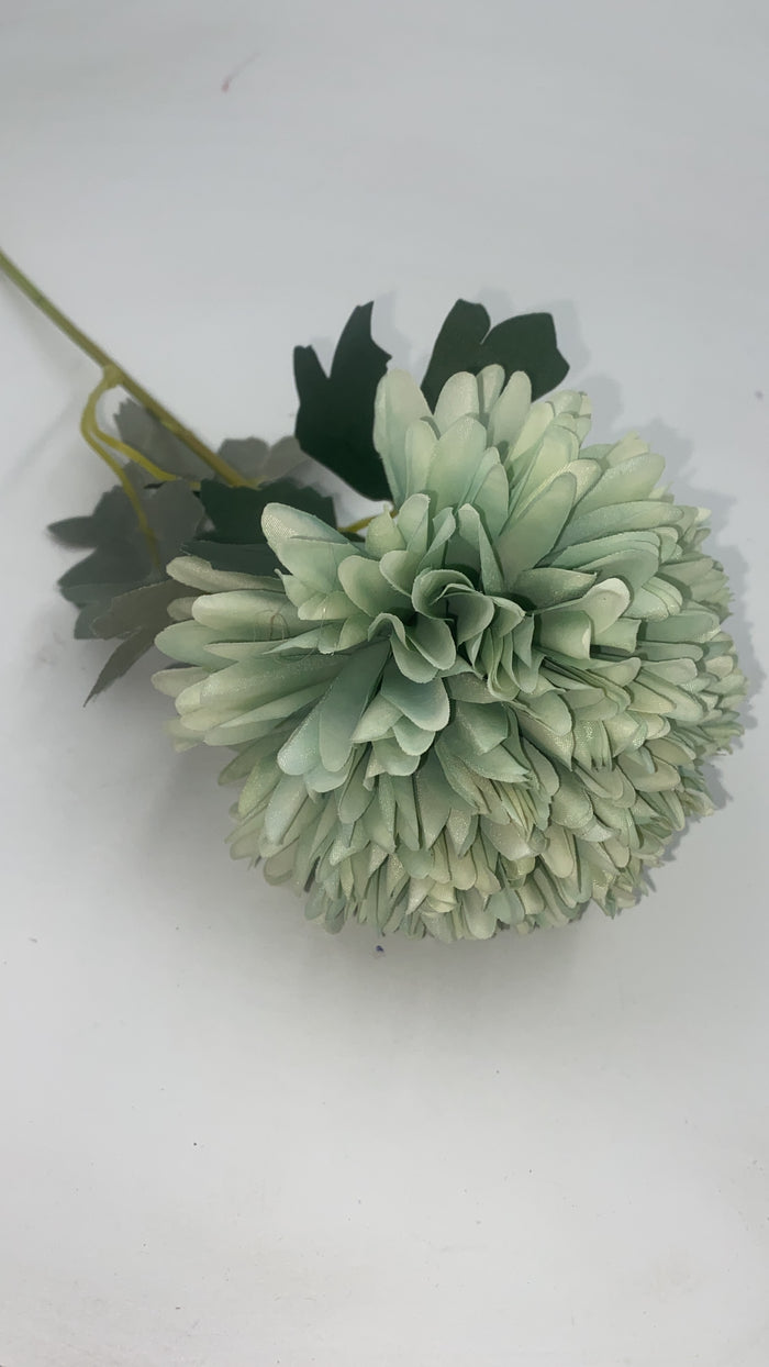 Artificial Peony Green