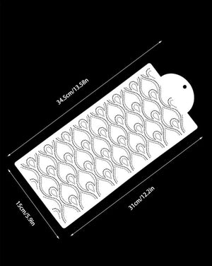 Cake Decorating Stencil CH203