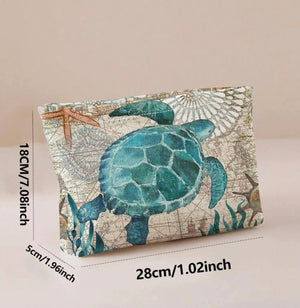 Make up Bag Pouch Turtle