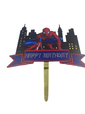 Nr13 Acrylic Cake Topper Spiderman