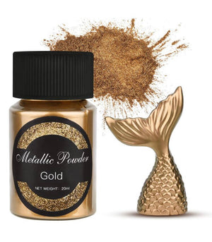 Metalic Resin Colouring Powder Gold 20ml