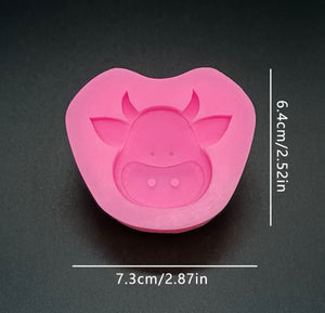 Silicone Mould Cow Face