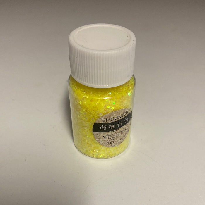 Resin Glitter Shimmer 15ml Yellow