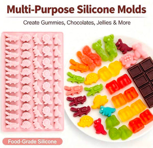Silicone Mould Chocolate Gummy Animals