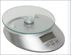 Glass 5kg Kitchen Scale
