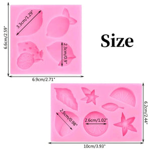 Bundle Deal Silicone Mould Fruit Lemon