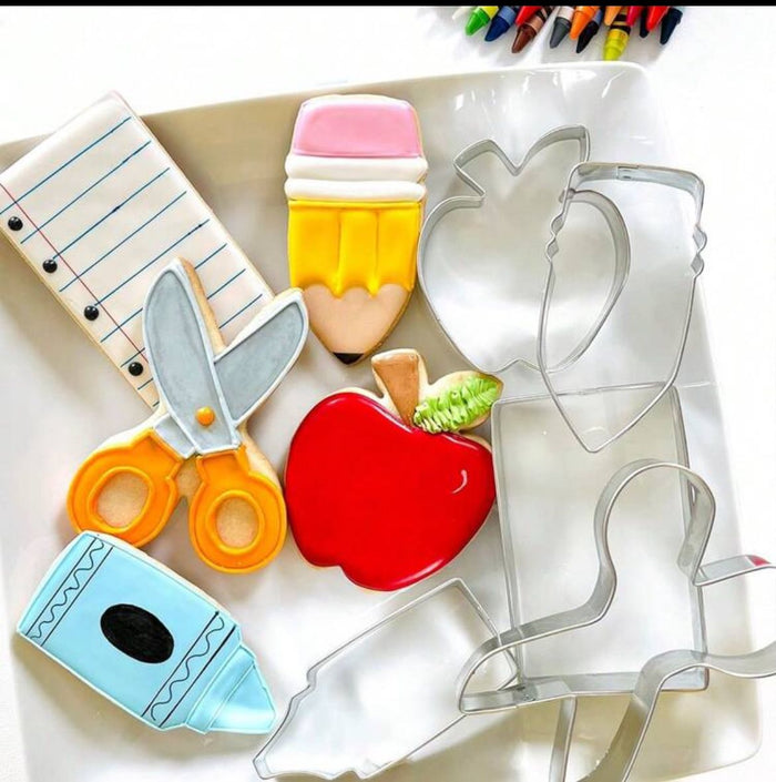 Metal Cookie Cutter School Teacher