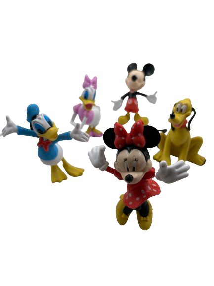 Mickey Mouse Plastic Figurines