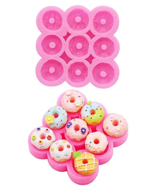 Stock Silicone Mould Mini Donut