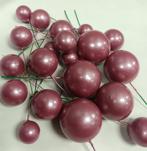 Mink Faux Balls Pearl 20pc