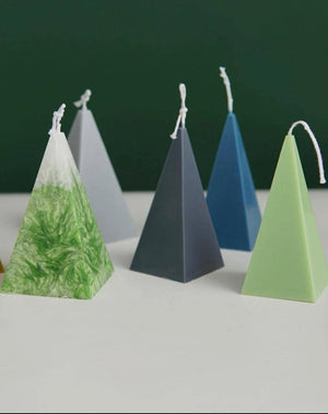 Hard Plastic Candle Pyramid