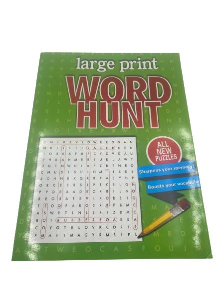 Large Print Word Search Book