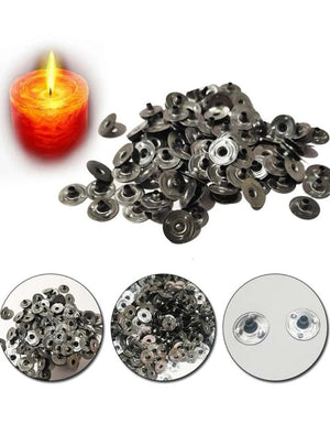 Candle Wick Sustainers 100pc