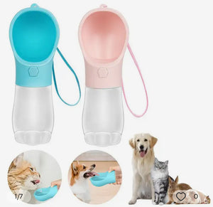 Pet Dog Cat Travel Water Bottle