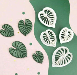 Plastic Cookie Cutter Monstera Leaf