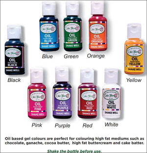 Cake Flora 21g Oil Based Gel White