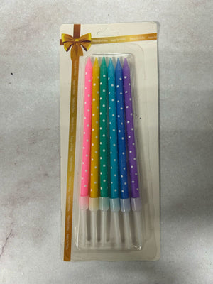14cm Pastel Cake Candle