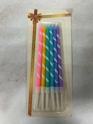 14cm Pastel Cake Candle