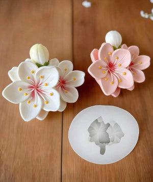 Silicone Mould Flower Peach Blossom