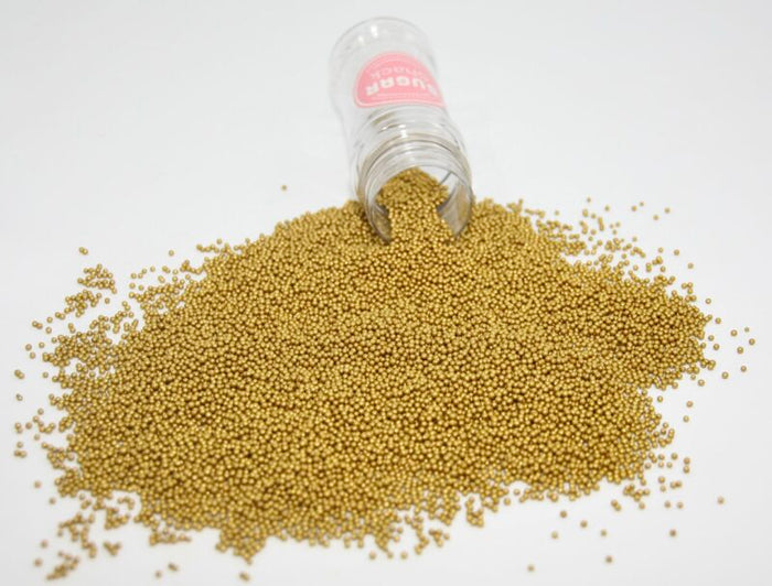 Sugar Shack  Sprinkles Petty Pearl Gold 100g