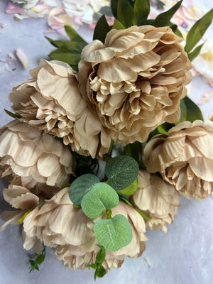 Artificial Flower Bunch Peony