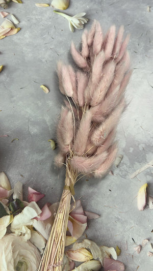 30pc  Bunny Tails Pink