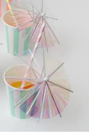 Toothpicks Silver Umbrella Cocktail 12pcs