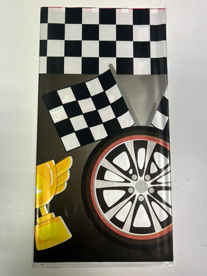 54"x72" Racing Party Plastic Table Cover