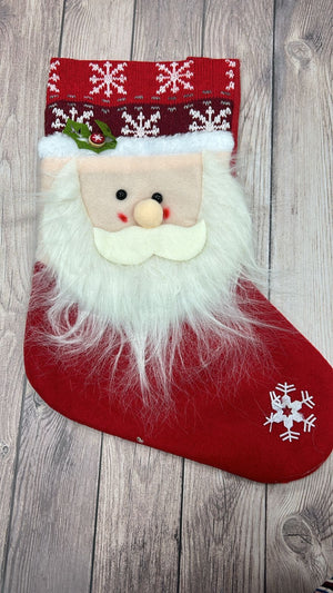 Santa Christmas Sock Stocking