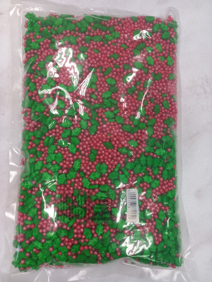 Barco Sprinkle Mix Jolly Holly 1kg