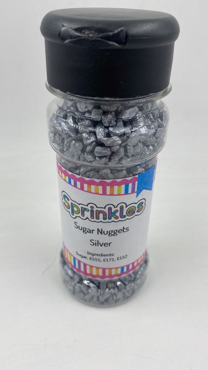 I's Colours Sugar Nuggets Silver 90g