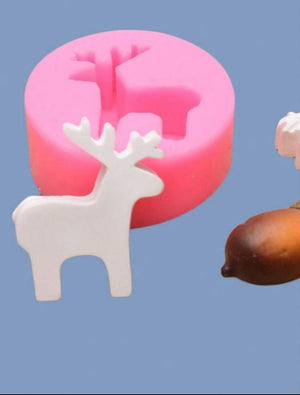 Silicone Mould Christmas Reindeer