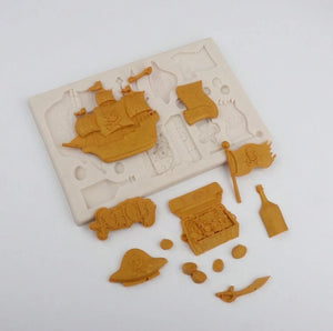 Silicone Mould Pirate Treasure Chest