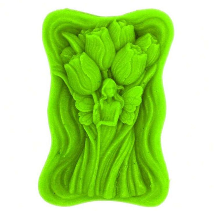 Silicone Mould Soap Flower Lady