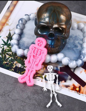 Silicone Mould Resin Earring Skeleton