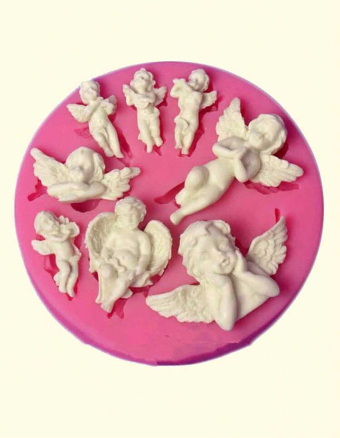 Silicone Mould Angel Cherub