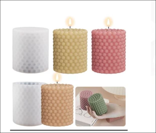 Silicone Mould Dots Candle