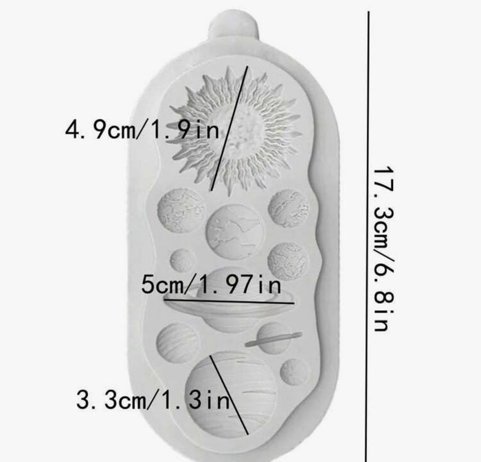 Silicone Mould Earth Planet