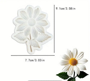 Silicone Mould Daisy Sunflower