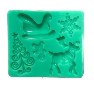 Christmas Multi Silicone Mould