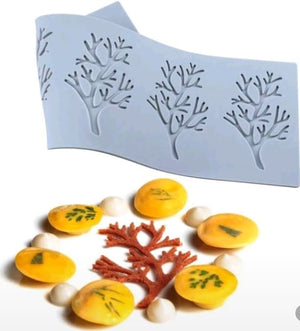 Silicone Mould Chocolate Lace Branches