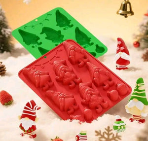 1pc Silicone Mould Christmas Gnome