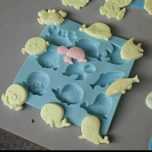 Silicone Mould Chocolate Nautical Under The Sea