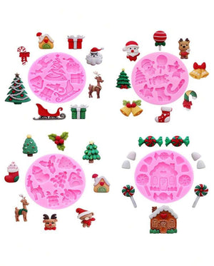 Christmas Multi Silicone Mould Set