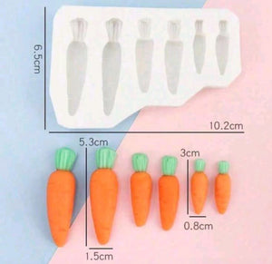 Silicone Mould Carrot Easter