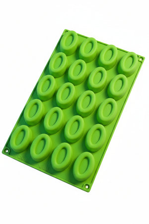 Silicone Mould Oval Soap 20 Cavity