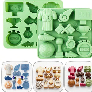 Silicone Mould  Sports Soccer