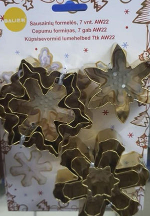 Metal Cookie Cutter Snowflake