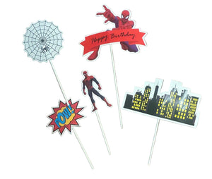 Cardboard Cake Topper Spiderman