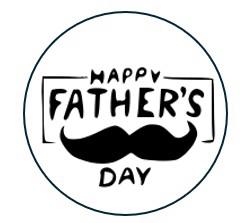 ST025 Cupcake Stamp Happy Fathers Day